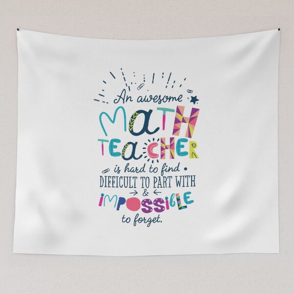Artikelvorschau, An Awesome Math Teacher Gift Idea - Impossible to forget entworfen und verkauft von betternotes.