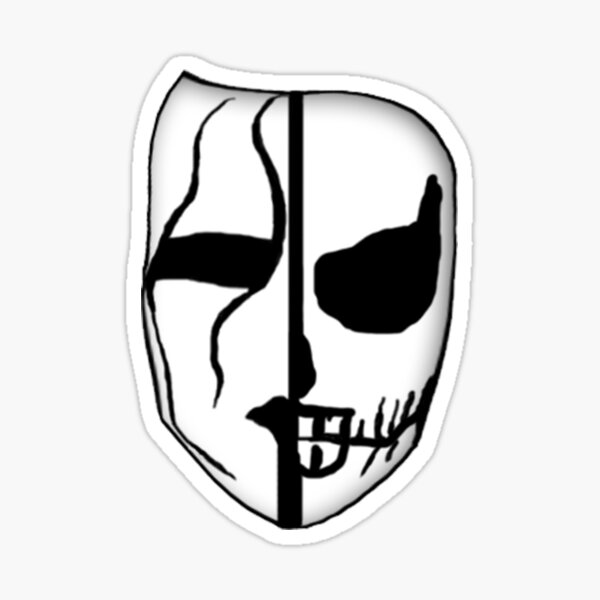 Sting and Darby Allin Face Paint Sticker