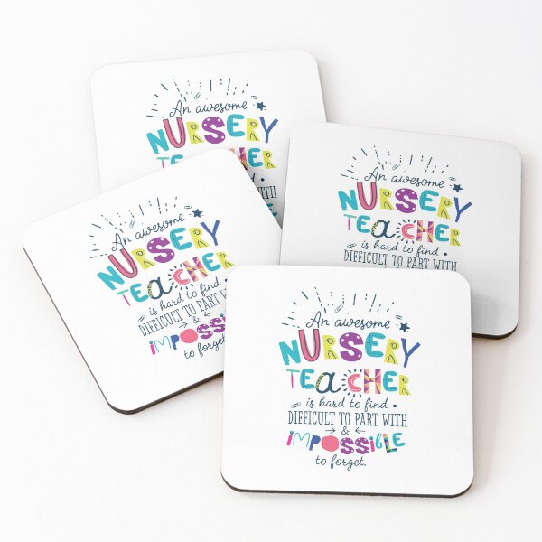 Item preview, An Awesome Nursery Teacher Gift Idea - Impossible to forget designed and sold by betternotes.