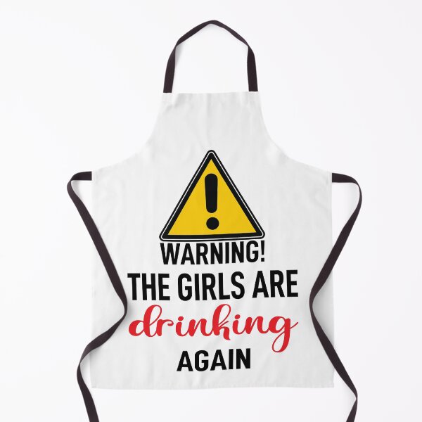 Item preview, Warning The Girls are Drinking Again Funny Friend Colleague Gifts Ideas designed and sold by clothesy7.
