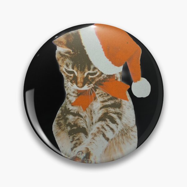 Item preview, Meowy Christmas - Christmas Cat designed and sold by JustAnotherBee.