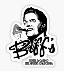 Biff's Hotel and Casino Sticker