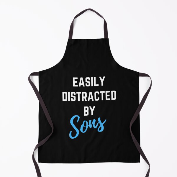 Item preview, Easily Distracted By Sons Mom and Dad Funny designed and sold by fantasticpud.