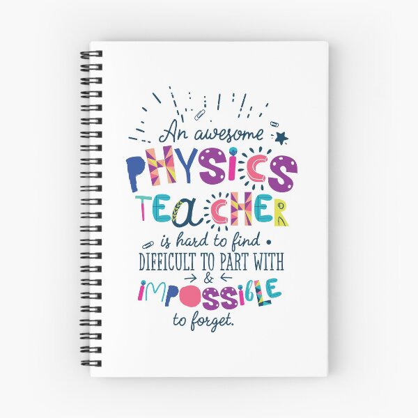 Aperçu de l'œuvre An Awesome Physics Teacher Gift Idea - Impossible to forget créée et vendue par betternotes.