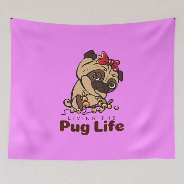 Item preview, Living The Pug Life Gift designed and sold by Checivinicius.