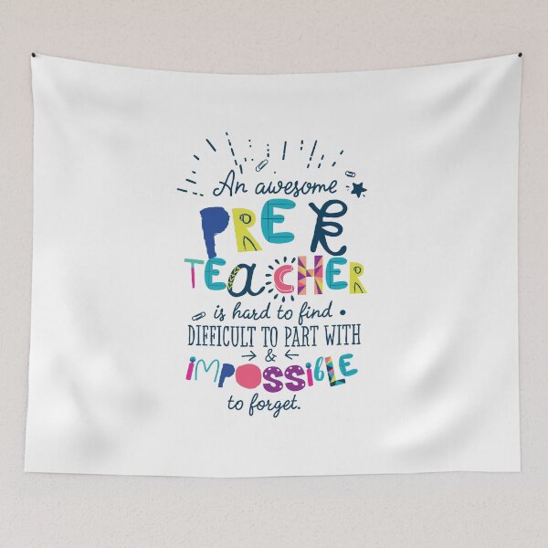 Item preview, An Awesome Pre-K Teacher Gift Idea - Impossible to forget designed and sold by betternotes.