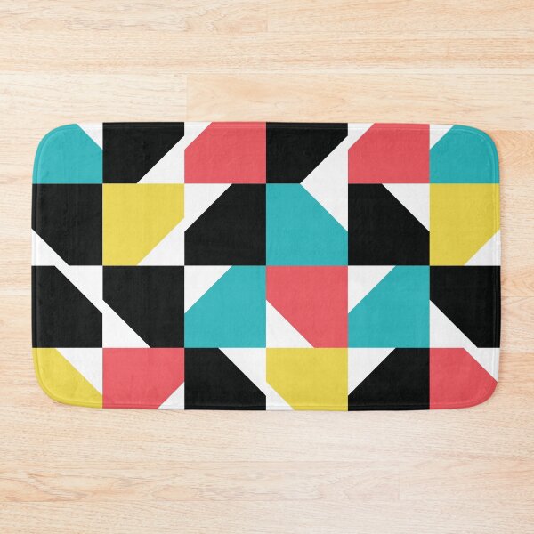 Item preview, Colorful, modern, trendy, fun geometric pattern designed and sold by theendup.