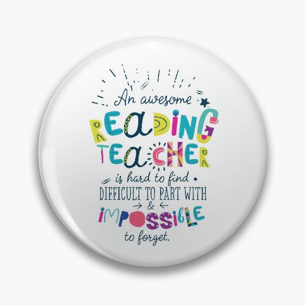 Item preview, An Awesome Reading Teacher Gift Idea - Impossible to forget designed and sold by betternotes.