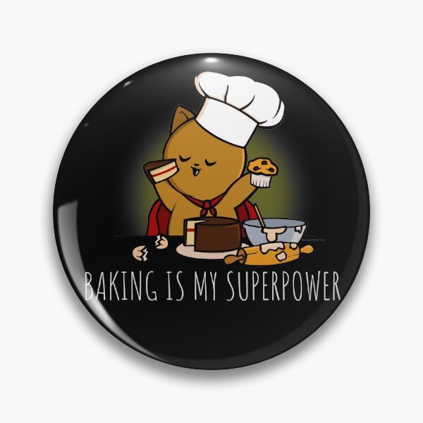 Item preview, Baking Is My Superpower Funny Cute Baker designed and sold by Nerd Shizzle.