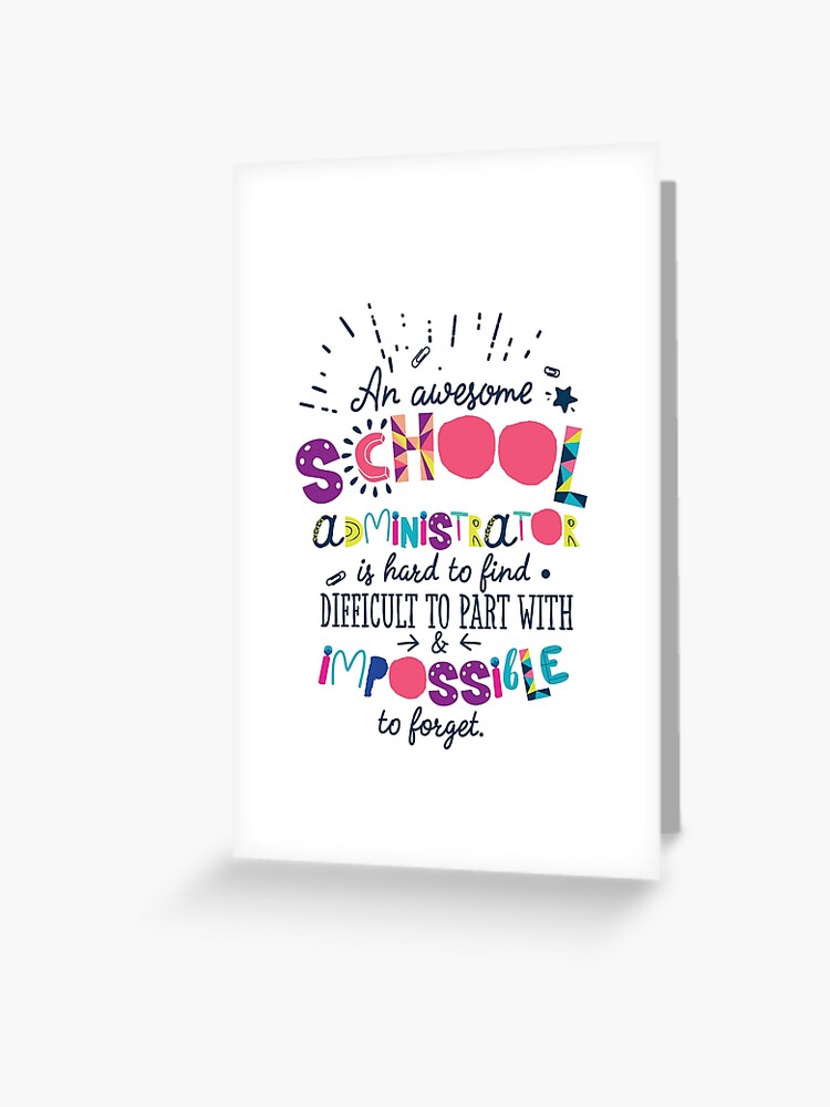 An Awesome School Administrator Gift Idea Impossible to forget