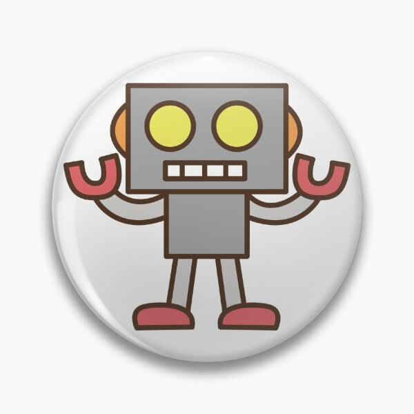 Item preview, toy cartoon robot designed and sold by patrickartt.