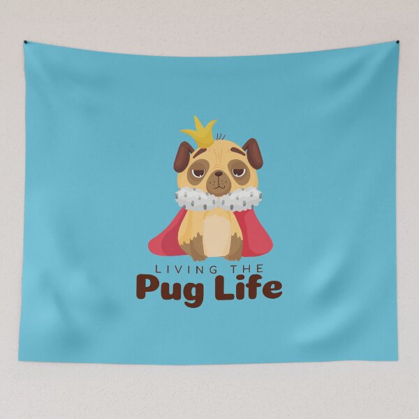 Item preview, Living The Pug Life Gift designed and sold by Checivinicius.