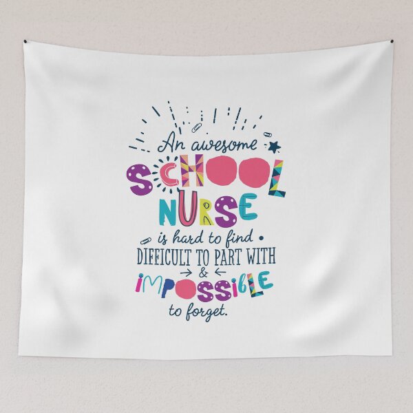 Aperçu de l'œuvre An Awesome School Nurse Gift Idea - Impossible to forget créée et vendue par betternotes.