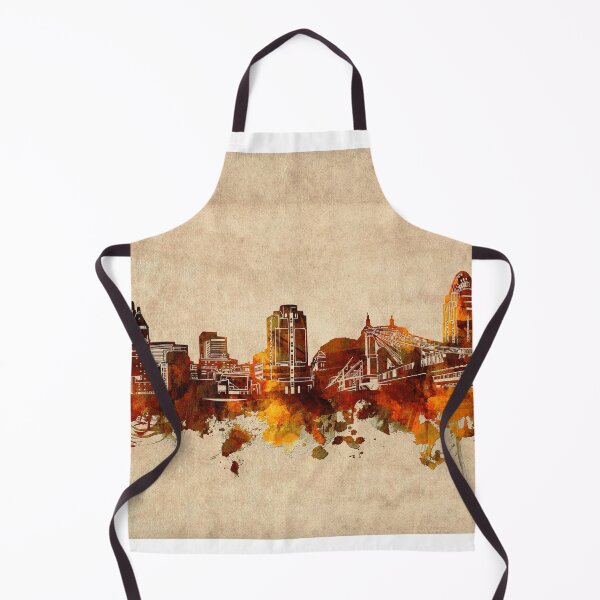 Item preview, cincinnati skyline vintage designed and sold by BekimART2.