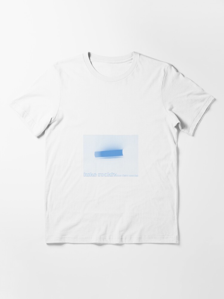 Thumbnail 3 of 7, Essential T-Shirt, Luke Rockly Blue Light Special Alternate 1 designed and sold by WordsByJake.