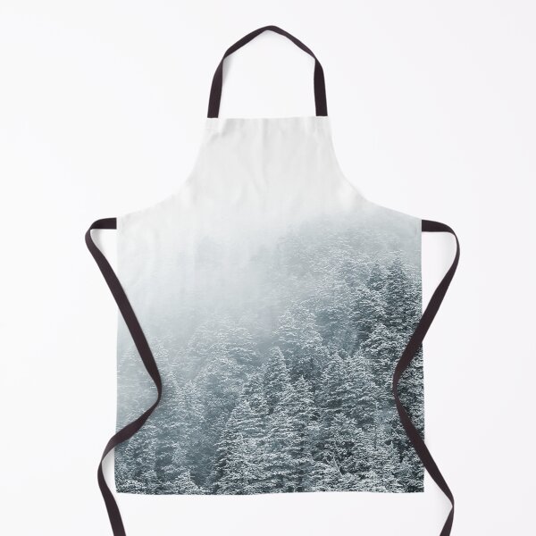 Item preview, Misty Forest Mountain | White Snow Woodland | Winter Mood designed and sold by PinkRainbow.