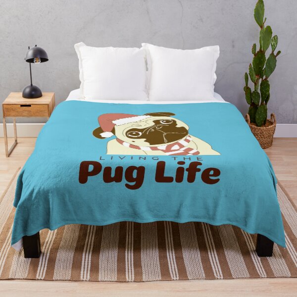Artikelvorschau, Living The Pug Life Gift entworfen und verkauft von Checivinicius.