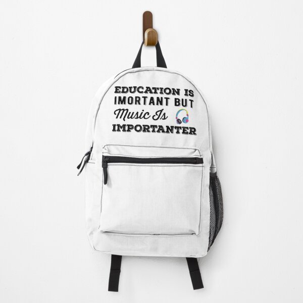 Item preview, Education Is Important But Music Is Importanter designed and sold by AritraSur.