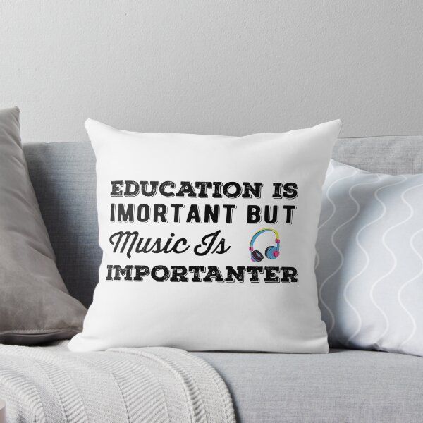 Item preview, Education Is Important But Music Is Importanter designed and sold by AritraSur.