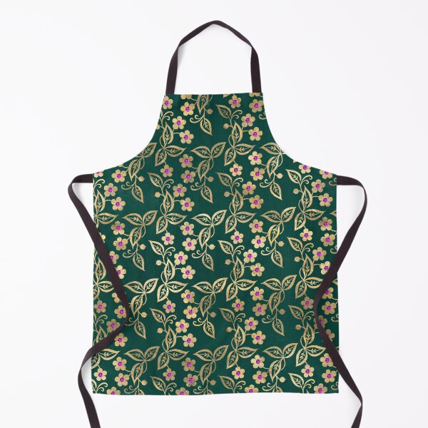 Item preview, Eastern Garden of Gold Floral Motifs designed and sold by WisdomInspired.