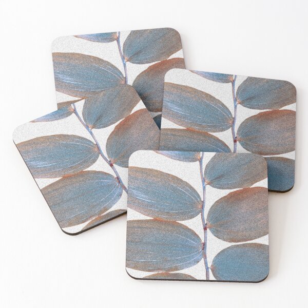 Item preview, Pastel leaves designed and sold by CreativeLaine.