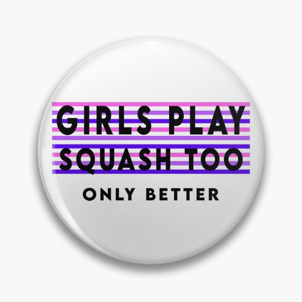 Artikelvorschau, Mädchen spielen auch Squash. Nur besser entworfen und verkauft von TheGreenGoat.