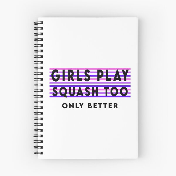 Item preview, Girls play squash too. Only better designed and sold by TheGreenGoat.