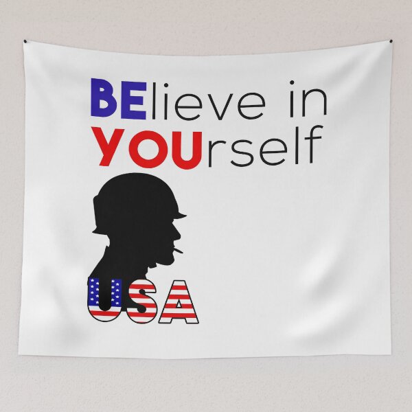 Item preview, Believe in Yourself USA | Be You | designed and sold by BestBash.