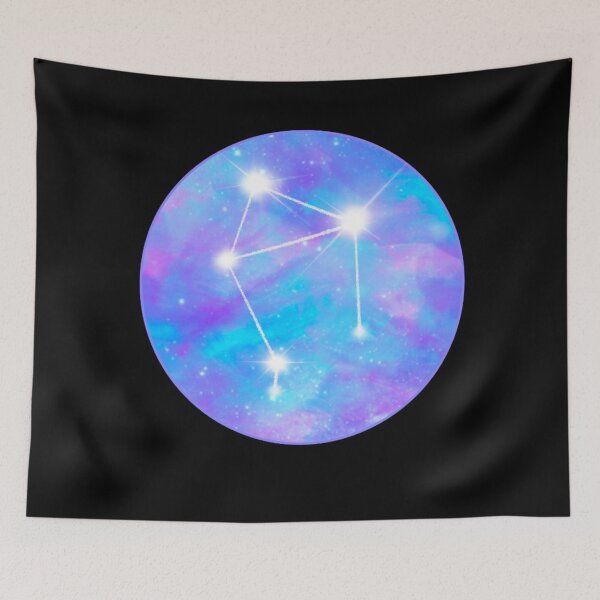 Item preview, Zodiac sign test Libra stars and galaxy designed and sold by orangerinka.