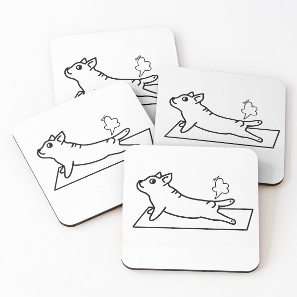Item preview, Pug Doing Yoga  designed and sold by Laura Montalvo.