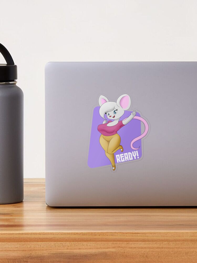 beautiful female mouse Sticker for Sale by JamesOp