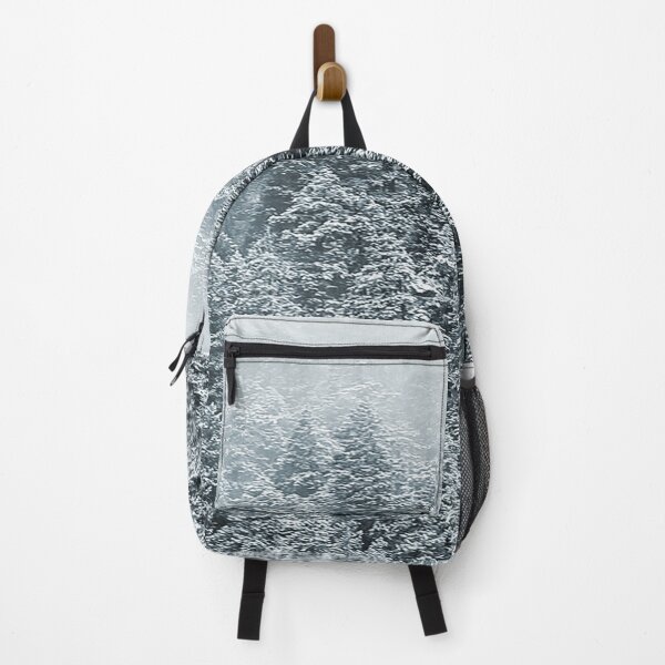 Item preview, Misty Forest Mountain | White Snow Woodland | Winter Mood designed and sold by PinkRainbow.