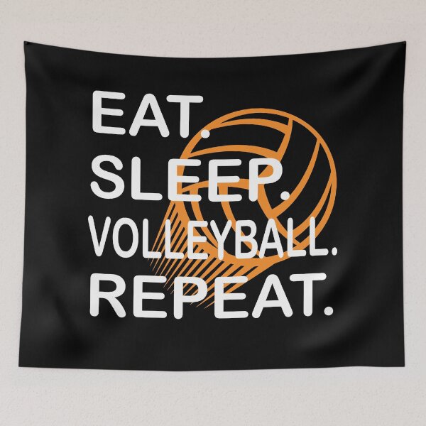 Item preview, Eat Sleep Volleyball Repeat designed and sold by JKHart.
