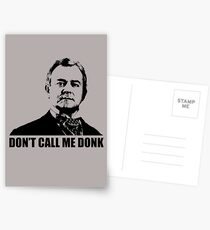 Downton Abbey Donk Robert Crawley Tshirt Postcards