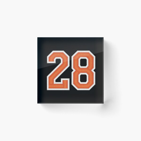 Item preview, Sports Number 28 Jersey twenty-eight Orange designed and sold by elhefe.