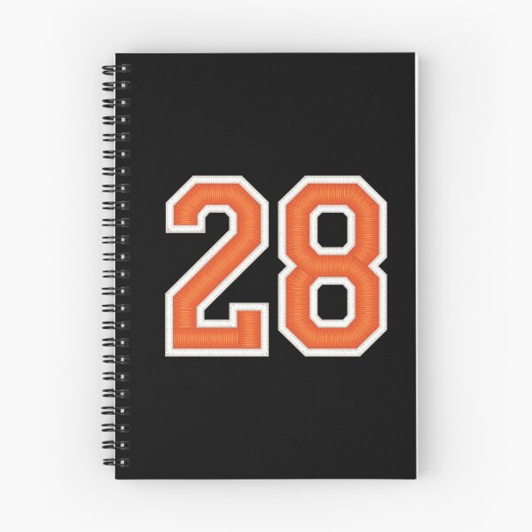 Item preview, Sports Number 28 Jersey twenty-eight Orange designed and sold by elhefe.