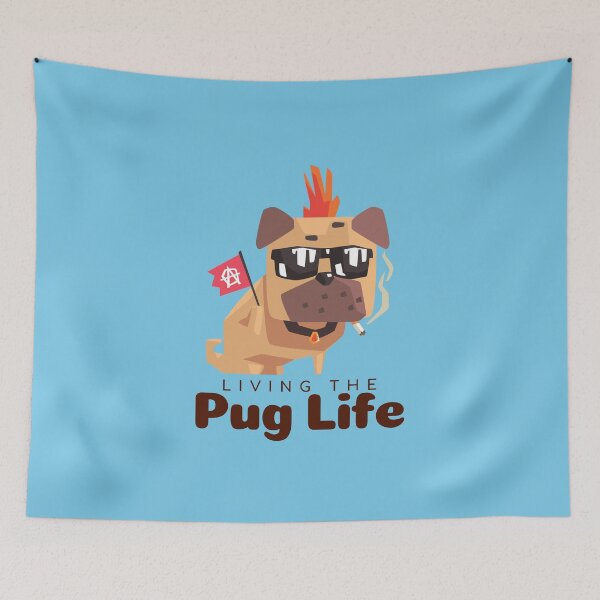Item preview, Living The Pug Life Gift designed and sold by Checivinicius.