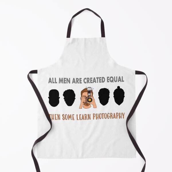 Item preview, All men are created equal... Joke photographer design designed and sold by Ricardo Gutierrez.