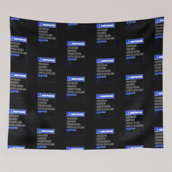 Item preview, WARNING ZODIAC SIGN ARIES designed and sold by GraphicMedia.