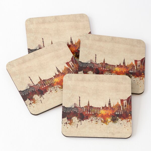 Item preview, copenhagen skyline vintage designed and sold by BekimART2.