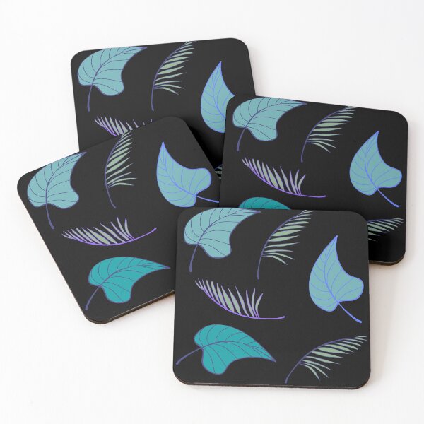Item preview, Retro leaves pattern designed and sold by MadeByFDC.