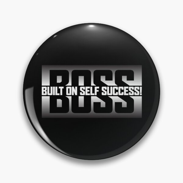 Item preview, BOSS Build On Self Success - Entrepreneur - Classy Stickers For Apparals, Travel Mugs, Accessories Etc. designed and sold by ShaykhUmer.