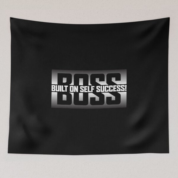 Item preview, BOSS Build On Self Success - Entrepreneur - Classy Stickers For Apparals, Travel Mugs, Accessories Etc. designed and sold by ShaykhUmer.