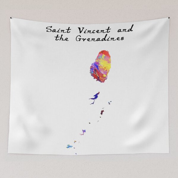 Item preview, Saint Vincent And The Grenadines Quote Art Design designed and sold by vividpixelusa.