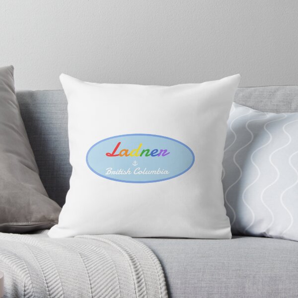 Ladner Pride Throw Pillow