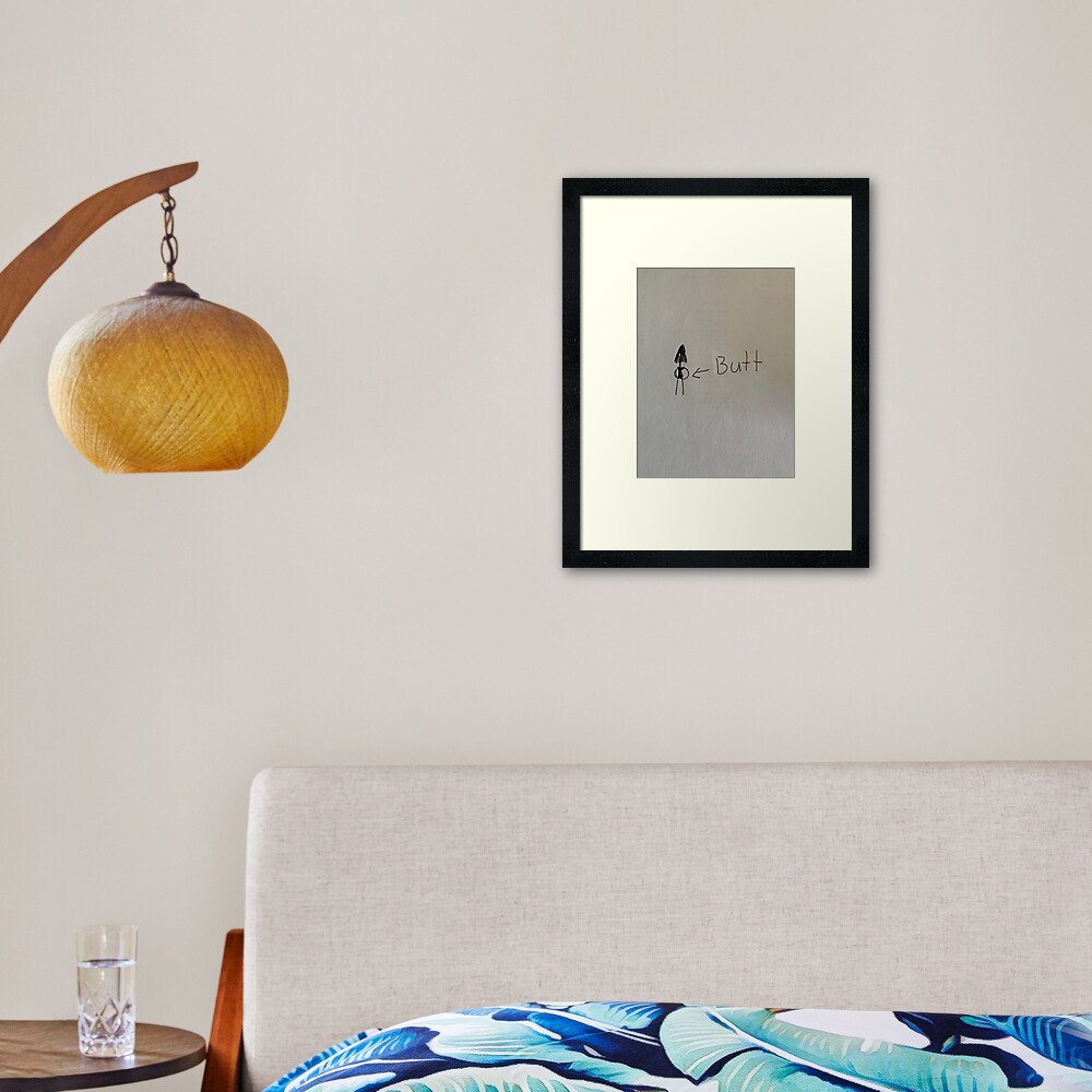 Item preview, Framed Art Print designed and sold by WordsByJake.