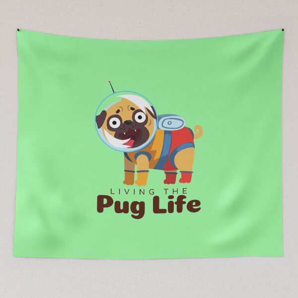 Item preview, Living The Pug Life Gift designed and sold by Checivinicius.