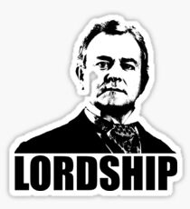 Downton Abbey Lordship Robert Crawley Tshirt Sticker