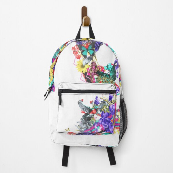 Item preview, Butterfly Skull Floral Spring Skeleton Pastel Gothic Festival designed and sold by Stephani Analah.