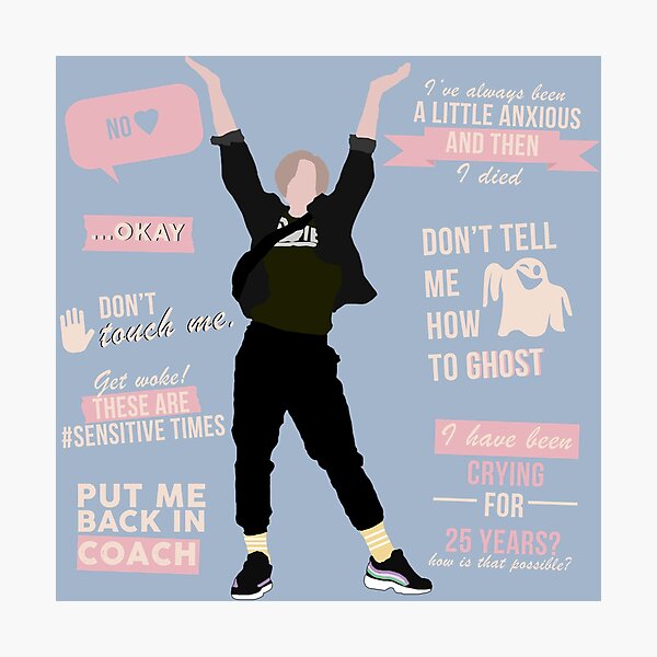 Alex Quotes Photographic Print
